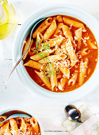 TOMATO PASTA SOUP